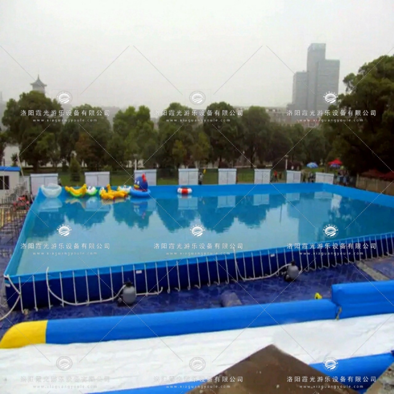 香洲支架游泳池